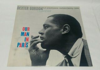 Dexter Gordon Our Man In Paris Jazz Lp Blue Note Nm/ex York Ear Mono Hear