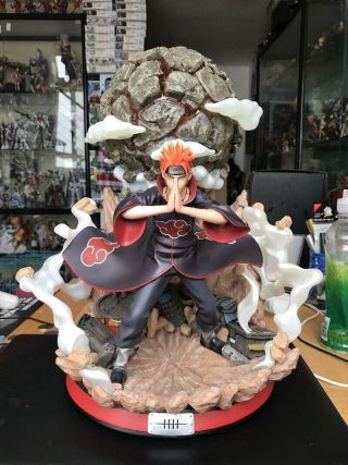 Naruto Uchiha Gk Resin Pain Itachi Statue Collectible Toy 13 " H Recast Statue