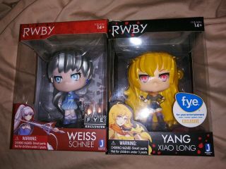 Rwby Figures Yang Xiao Long And Weiss Schnee Fye Exclusive Weiss Only