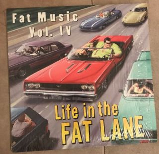 Fat Wreck Chords Fat Music Vol.  Iv: Life In The Fat Lane Lp Vinyl V/a