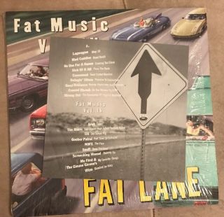 Fat Wreck Chords FAT MUSIC VOL.  IV: Life In The Fat Lane LP Vinyl V/A 3