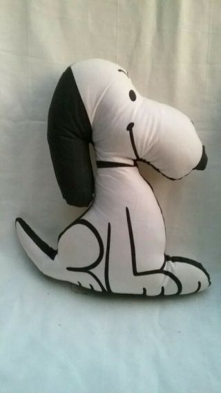 Snoopy 1963 Rare Vintage United Feature Syndicates Plush Toy Pillow