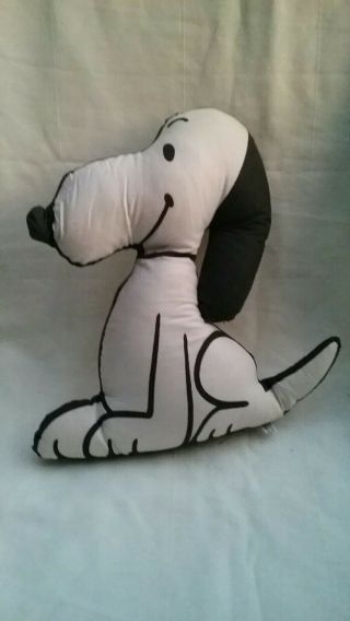 SNOOPY 1963 RARE VINTAGE UNITED FEATURE SYNDICATES PLUSH TOY PILLOW 2