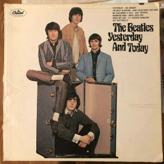 The Beatles Butcher Block 2nd State Unpeeled Mono Lp Us 1966