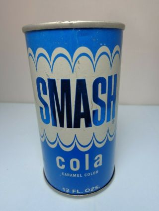 Smash Cola Straight Steel Pull Tab Soda Pop Can Milwaukee,  Wisconsin