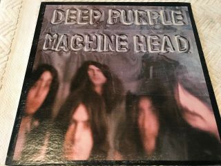 Deep Purple " Machine Head " Vintage Classic Hard Rock Metal Lp Promo W/insert