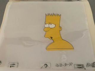 The Simpsons Shorts: Early Color Animation Cels: The Pagans 29