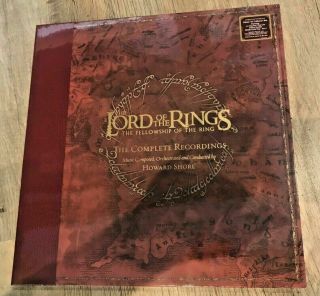 Lord Of The Rings - The Fellowship Of The Ring - 5lp Vinyl Lp Boxset