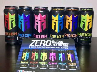 Reign Total Body Fuel.  A Set Of 6 Full Cans.  Energy Drink.  Custom Orders