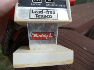VINTAGE 1960 ' S BUDDY L GAS PUMP.  50 CENT GAS.  COOL TOY COLLECTIBLE.  LOOK 3