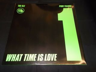 The Klf - What Time Is Love? (pure Trance 1) 1988 Klf 004t Rare Uk 12 " Nm
