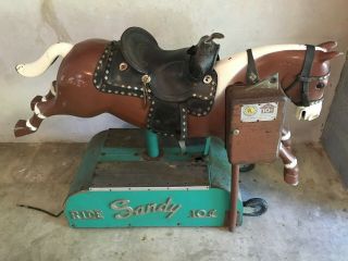 Ride Sandy Coin Operated Kiddie Ride L@@k