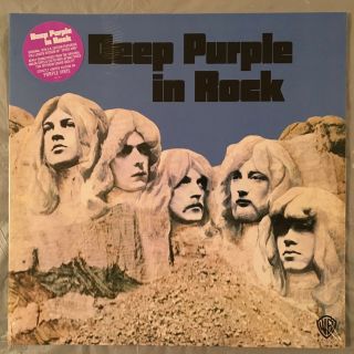 Deep Purple - Deep Purple In Rock (180g Purple Vinyl Lp) Rhino 2019 /