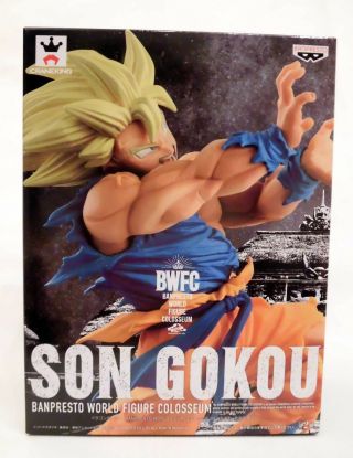 Dragon Ball Z S.  Saiyan Son Goku Bwfc Banpresto World Figure Colosseum Vol.  1