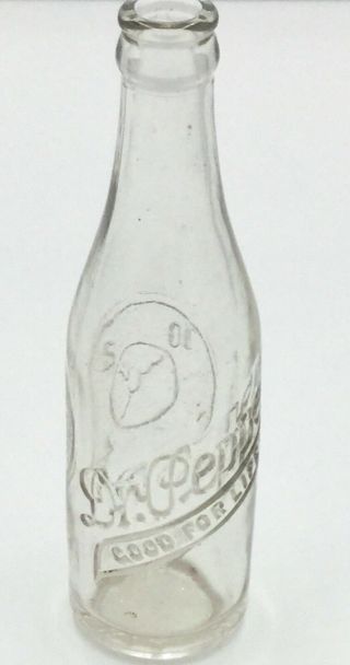 Dr Pepper Vintage Glass Bottle 6 1/2 Ozs.  Victoria Tex 10 2 4