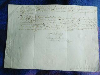 Mariana Of Austria Queen Of Spain,  Rare Signed Document From 1668