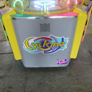 Cyclone Ticket Arcade Redemption Game 3 Sided By Ice Games 11