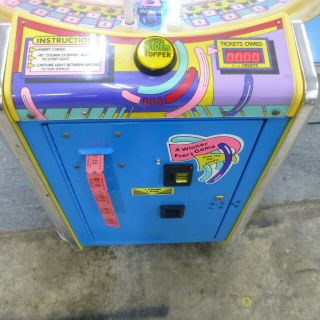 Cyclone Ticket Arcade Redemption Game 3 Sided By Ice Games 6