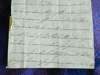 King William IV rare hand wrtten and signed letter 3