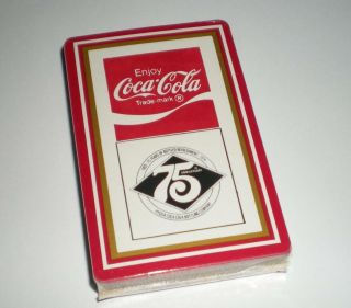 Never Opened Pensacola 75th Anniversary Coca Cola Coke Deck Of Playing Cards