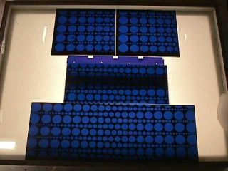 Seeburg Sps160 Olympian Cabinet Plastics Blue Kit - Old Stock