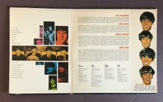 The Beatles Songs Pictures And Stories Of The Fabulous Diecut Orig Stereo LP 4