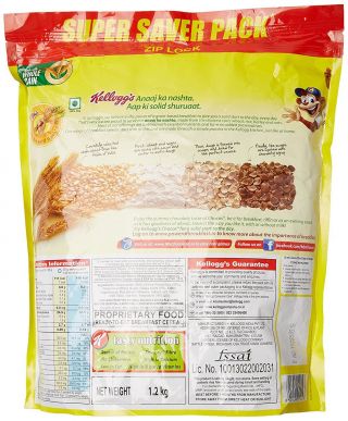 Kellogg ' s Chocos Corn Flakes Breakfast Cereal - 1.  2 kg 2