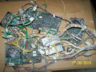 Daytona Usa Complete Misc.  Board Set With Wire Harness