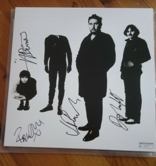 The Stranglers Black And White Limited Edition Reissue No 0257 Signed Cglp 3