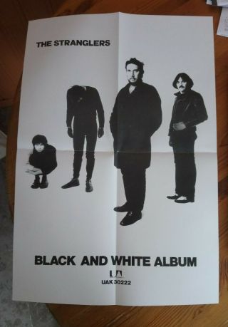 The Stranglers Black and White Limited Edition Reissue No 0257 SIGNED CGLP 3 8