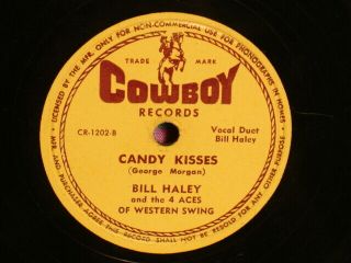 Early Country - Bill Haley And The Four Aces - Candy Kisses/tennessee Border