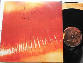 The Cure Kiss Me Canada Orig 1987 Electronic Elektra ‎96 07371 2 Lp Inner Sleeve