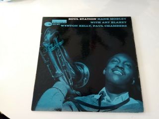 Hank Mobley " Soul Station " Blue Note Blp 4031 1st Press Rvg/ear 47 West 63rd