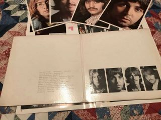 The Beatles White Album Lp Low Number 6 Error Scranton 1968 First Press 0031338 3