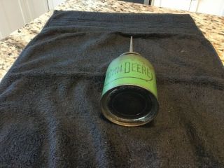 Rare 1950’s Vintage John Deere Green Oil Can - Hard To Find/Very 10