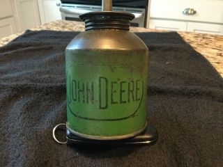 Rare 1950’s Vintage John Deere Green Oil Can - Hard To Find/Very 3
