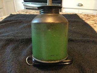 Rare 1950’s Vintage John Deere Green Oil Can - Hard To Find/Very 5