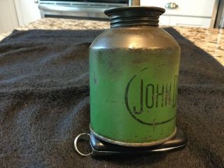 Rare 1950’s Vintage John Deere Green Oil Can - Hard To Find/Very 6