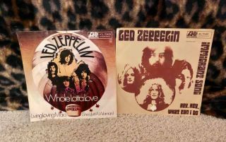 Led Zeppelin - Whole Lotta Love - Picture Sleeve Immigrant Song