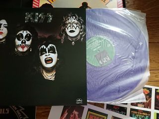KISS The Originals 1974 - 1979 JAPAN 11 Color LP BOX Complete Set w/ All Inserts 6