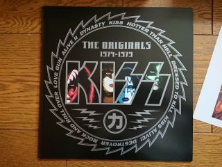 KISS The Originals 1974 - 1979 JAPAN 11 Color LP BOX Complete Set w/ All Inserts 7