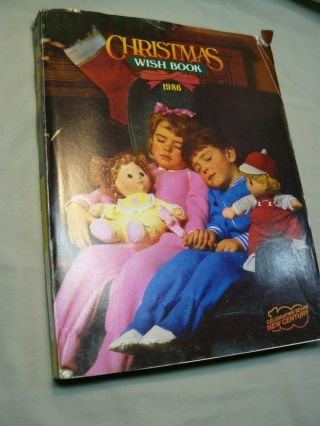 Vintage 1986 Sears Christmas Wish Book