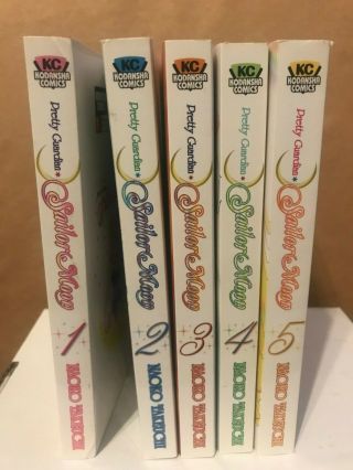 Sailor Moon Manga Volume 1 - 5
