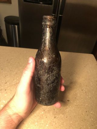 Vintage RARE Amber Cola Soda Bottle Stanton Kentucky KY Pop Bottling 2