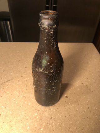 Vintage RARE Amber Cola Soda Bottle Stanton Kentucky KY Pop Bottling 3