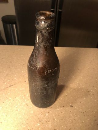 Vintage RARE Amber Cola Soda Bottle Stanton Kentucky KY Pop Bottling 4
