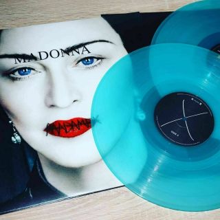 Madonna Madame X Blue Vinyl Limited Album (1,  000 Available)