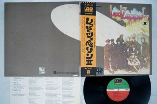 Led Zeppelin 2 Atlantic P - 8042a Japan Obi Vinyl Lp