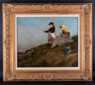 Listed Artist Judd Gallet Early 20th Century French Impressionist Oil Painting