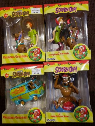 Scooby Doo Christmas Ornaments 2002